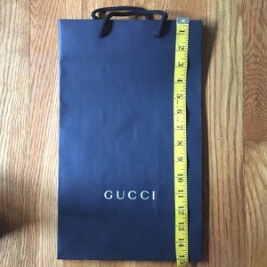 SMALL AUTHENTIC GUCCI SHOPPING BAG 15 X 9 inches